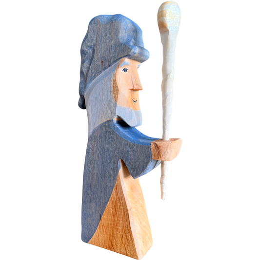 Merlin Holzfigur für Kinder